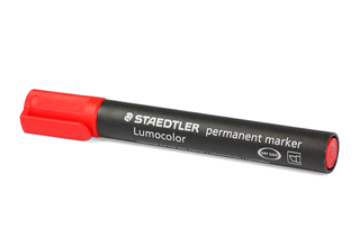 Imagen de Staedtler Marcador permanente rojo